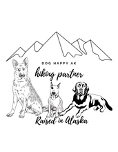 Load image into Gallery viewer, Dog Happy Sticker - Headband Happy AK
