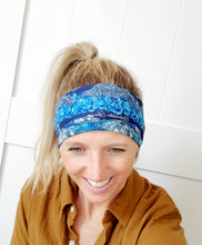 Load image into Gallery viewer, Alaska Glaciers - Headband Happy AK

