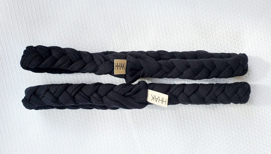 Solid Braided Headbands - Headband Happy AK
