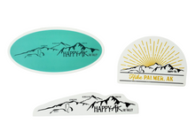 Load image into Gallery viewer, Palmer Mountains Sticker - Headband Happy AK
