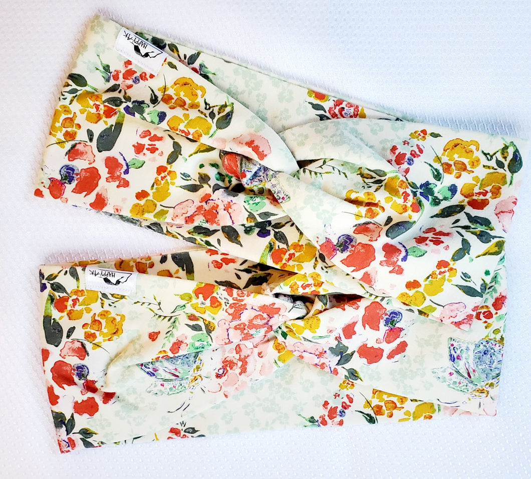 Floral Twist Bands (multiple prints)